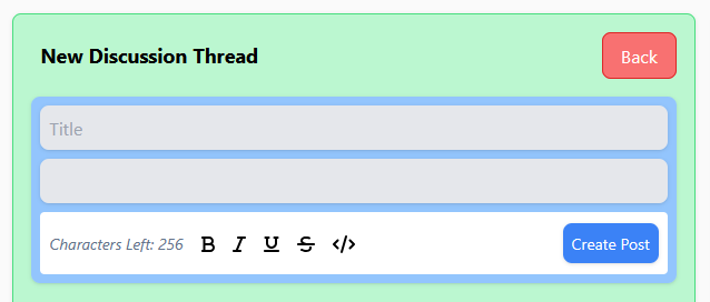 Create Thread