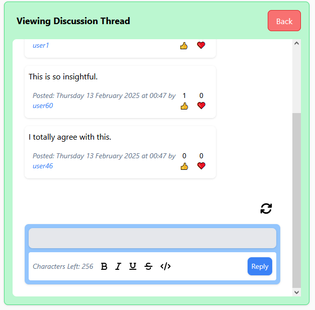 Reply to Thread
