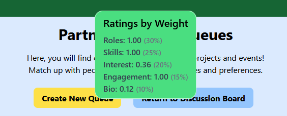 Matching System